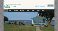 Desktop Screenshot of moonlightbayinn.com